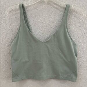 lululemon athletica Sage Green Tank Top